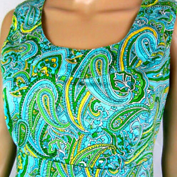 Jones New York Signature Paisley Print Dress - Picture 3 of 4